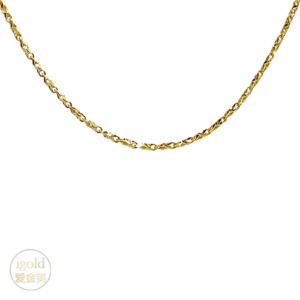 Rantai Leher Tiang 4 Segi 方筒颈链