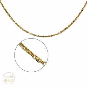 Rantai Leher Tiang 4 Segi 方筒颈链